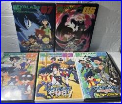 Explosive Shoot Beyblade 2002 blader project dvd 9 volumes Discontinued