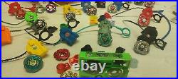 Large Lot Beyblade Metal Fusion Takara Tomy Used