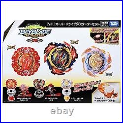 TAKARA TOMY Beyblade Burst B-191 Overdrive Special Starter Set New from Japan